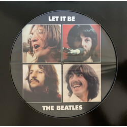 The Beatles Let It Be Vinyl LP USED