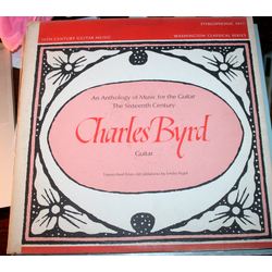 Charlie Byrd An Anthology Of Guitar Music — The Sixteenth Century Vinyl LP USED