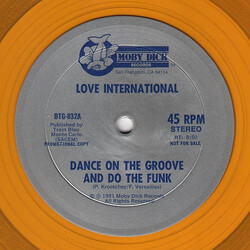 Love International / Philippe Chany Dance On The Groove And Do The Funk / Unsquare Dance VINYL 12" USED