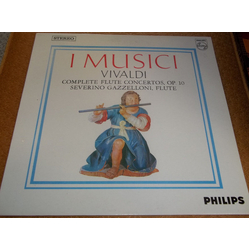 I Musici / Severino Gazzelloni / Antonio Vivaldi Complete Flute Concertos, Op. 10 Vinyl LP USED