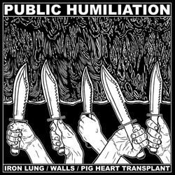 Iron Lung / Walls / Pig Heart Transplant Public Humiliation Vinyl LP USED