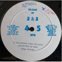 Tinga Stewart / A. Steward I Am Gonna Fall In Love / I Must Be Dreaming USED VINYL 12INCH 45 RPM