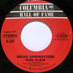 Bruce Springsteen Born To Run / Spirit In The Night USED VINYL 7INCH 45 RPM STEREO
