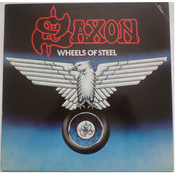 Saxon Wheels Of Steel Vinyl LP USED