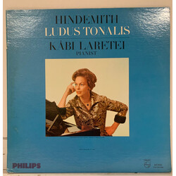Paul Hindemith / Käbi Laretei Ludus Tonalis Vinyl LP USED