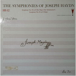 Joseph Haydn Symphony N°55 In E Flat Major (Der Schulmeister) - Symphony N°15 In D Major Vinyl LP USED