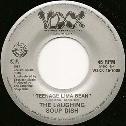 The Laughing Soup Dish Teenage Lima Bean USED VINYL 7INCH 45 RPM SINGLE