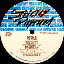 Cynthia M Love Storm VINYL 12" USED