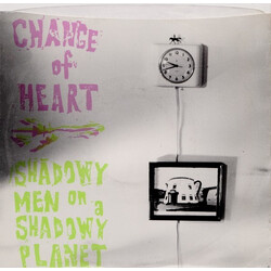 Change Of Heart / Shadowy Men On A Shadowy Planet Tired Of Waking Up Tired USED VINYL 7INCH 33 S RPM 45 RPM