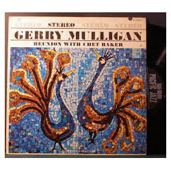 Gerry Mulligan Reunion With Chet Baker Vinyl LP USED