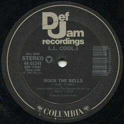 LL Cool J Rock The Bells USED VINYL 12INCH 33 S RPM STEREO