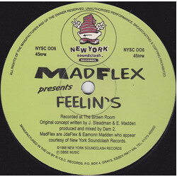 Madd Flex Feelin's USED VINYL 12INCH SINGLE SIDED 45 RPM