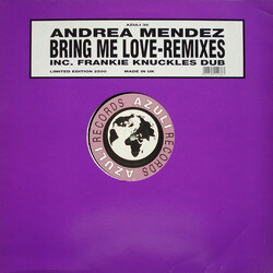 Andrea Mendez Bring Me Love (Remixes) USED VINYL 12INCH 33 S RPM LIMITED EDITION