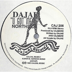 Dajaé U Got Me Up USED VINYL 12INCH 33 S RPM