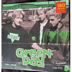 Green Day Live In New Jersey 1992 Vinyl LP USED