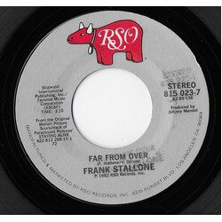 Frank Stallone Far From Over / Waking Up USED VINYL 7INCH 45 RPM SINGLE STYRENE STEREO