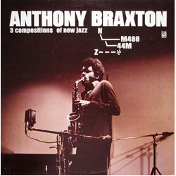 Anthony Braxton 3 Compositions Of New Jazz Vinyl LP USED