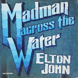 Elton John Madman Across The Water Vinyl LP USED