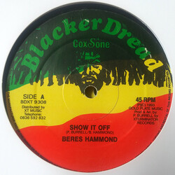 Beres Hammond / Nadine Sweetness Show It Off / It's Alright Vinyl 12" USED