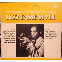 Joe Newman / Sir Charles Thompson Jazz Basie Style Vinyl LP USED