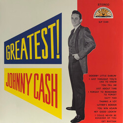 Johnny Cash Greatest! Vinyl LP USED