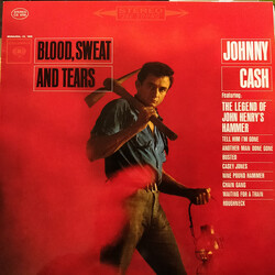 Johnny Cash Blood, Sweat And Tears Vinyl LP USED