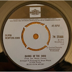 Olivia Newton-John Banks Of The Ohio USED VINYL 7INCH 45 RPM SINGLE