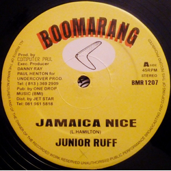 Junior Ruff Jamaica Nice Vinyl 12" USED