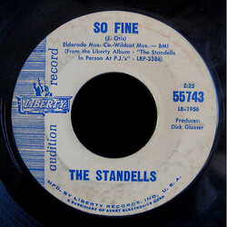 The Standells So Fine USED VINYL 7INCH SINGLE PROMO