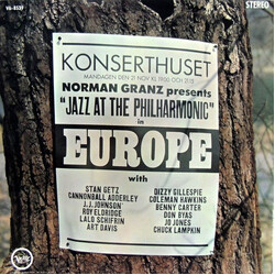 Various Jazz At The Philharmonic In Europe Vinyl LP USED
