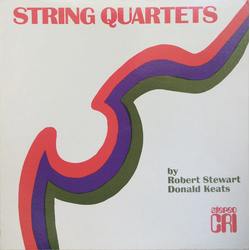 Robert Stewart (20) / Donald Keats / The Iowa String Quartet / Beaux Arts String Quartet String Quartets Vinyl LP USED