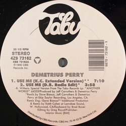 Demetrius Perry Use Me USED VINYL 12INCH 33 S RPM