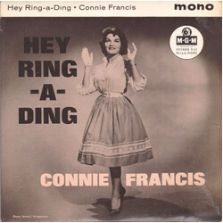 Connie Francis Hey Ring -A- Ding USED VINYL 7INCH 45 RPM EP MONO