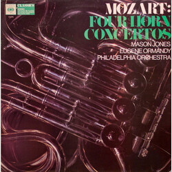 Mason Jones (2) / The Philadelphia Orchestra / Eugene Ormandy / Wolfgang Amadeus Mozart Four Horn Concertos Vinyl LP USED