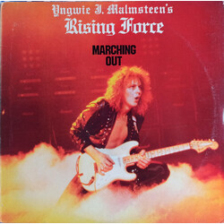 Yngwie J. Malmsteen's Rising Force Marching Out Vinyl LP USED