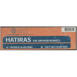 Hatiras The Anthem (Remixes) USED VINYL 12INCH