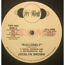 Jocelyn Brown R-U-Lonely USED VINYL 12INCH PROMO