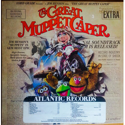 The Muppets The Great Muppet Caper: An Original Soundtrack Recording Vinyl LP USED