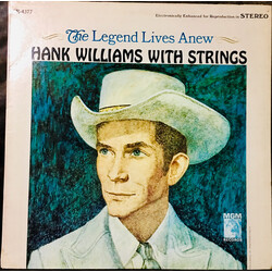 Hank Williams The Legend Lives Anew - Hank Williams With Strings Vinyl LP USED