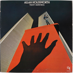 Allan Holdsworth Velvet Darkness Vinyl LP USED