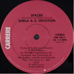 Sheila & B. Devotion Spacer USED VINYL 12INCH 33 S RPM