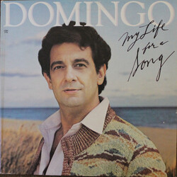 Placido Domingo My Life For A Song Vinyl LP USED