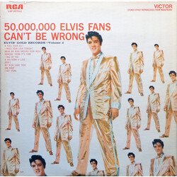 Elvis Presley 50,000,000 Elvis Fans Can't Be Wrong (Elvis' Gold Records, Vol. 2) Vinyl LP USED