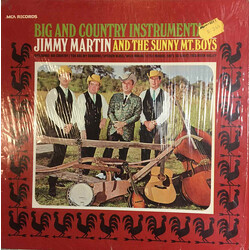 Jimmy Martin / The Sunny Mountain Boys Big And Country Instrumentals Vinyl LP USED