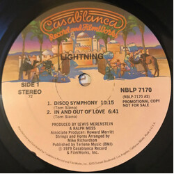 Lightning Lightning Vinyl LP USED