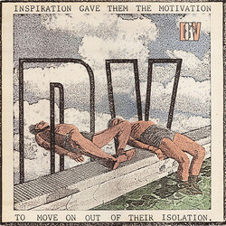 D & V D & V (Inspiration Gave Them The Motivation To Move On Out Of Their Isolation) Vinyl LP USED