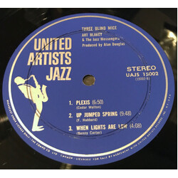 Art Blakey & The Jazz Messengers 3 Blind Mice Vinyl LP USED