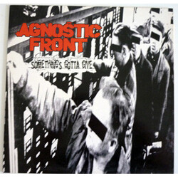 Agnostic Front Something's Gotta Give Vinyl LP USED