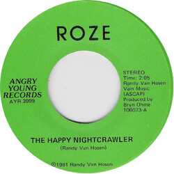 Roze (2) The Happy Nightcrawler / Dead Men Get No Tails USED VINYL 7INCH 45 RPM SINGLE