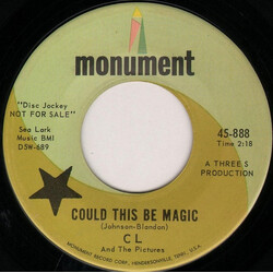 C. L. Weldon & The Pictures Could This Be Magic / Yolanda USED VINYL 7INCH 45 RPM SINGLE PROMO